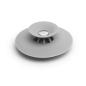 Preview: flex drain/hair catcher grey by umbra 023464-918 badewannenstöpsel und haarsieb