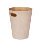 Preview: woodrow can white / natur papierkorb mülleimer by umbra 082780-668