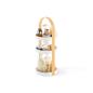 Preview: bellwood cosmetic organizer 3 etagen by umbra white natural 1015098-668