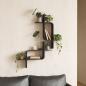 Preview: shelf montage wandregal schweberegal aus bugholz umbra black 1017571-040