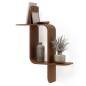 Preview: shelf montage wandregal schweberegal aus bugholz umbra light walnut 1017571-1055