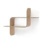 Preview: shelf montage wandregal schweberegal aus bugholz umbra natural 1017571-390