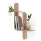 Preview: shelf montage wandregal schweberegal aus bugholz umbra natural 1017571-390