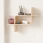 Preview: shelf montage wandregal schweberegal aus bugholz umbra natural 1017571-390