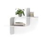 Preview: shelf montage wandregal schweberegal aus bugholz umbra white 1017571-660