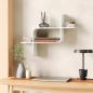 Preview: shelf montage wandregal schweberegal aus bugholz umbra white 1017571-660