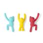 Preview: buddy hooks bunt kleiderhaken garderobe by Umbra 3er set 318165-022