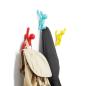 Preview: buddy hooks bunt kleiderhaken garderobe by Umbra 3er set 318165-022