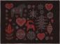 Preview: ekelund tischset / platzdecke julnatt 90 35 x 48 cm 100% bio-baumwolle