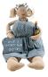 Preview: kantensitzer lady mit schild -wine is cheaper than therapy- baden 2188858