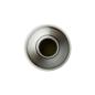 Preview: kooduu glow 08 green hochwertiges aluminium designer Windlicht mit rauchglas