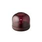 Preview: kooduu glow 08 purple hochwertiges aluminium designer Windlicht mit rauchglas