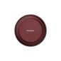 Preview: kooduu glow 08 purple hochwertiges aluminium designer Windlicht mit rauchglas