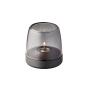 Preview: kooduu glow 10 smoked grey hochwertiges aluminium designer Windlicht m rauchglas Version 2024