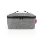 Preview: coolerbag m pocket by reisenthel kühltasche twist silver LF7052