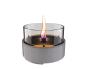 Preview: cafe 18 reactive porcelain grau tischfeuer tenderflame Ø 18,3 x 13,6 cm