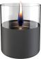 Preview: lilly 10 dark grey sicheres tischfeuer tenderflame Ø 10 x 11,5cm