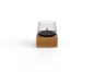 Preview: poppy 14 natual oak natur eiche tischfeuer tenderflame Ø 14,x 13,3 cm