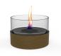 Preview: cafe 18 oak black eiche tischfeuer tenderflame Ø 18,3 x 13,6 cm