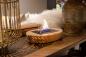 Preview: carnation 90 natural oak / Natureiche tischfeuer tenderflame 33 x 22cm