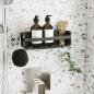 Preview: flex adhesive bin black by umbra 1021300-040 selbstklebende duschablage