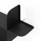 Preview: shelf montage wandregal schweberegal aus metall 2-er set umbra black 1022611-040