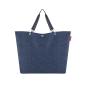 Preview: shopper XL by reisenthel herringbone dark blue ZU4113