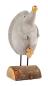 Preview: aufsteller igel aus beton auf holzbasis ca 15 cm by baden 1225704