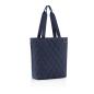 Preview: classic shopper M medium by reisenthel rhombus midnight gold DH4110