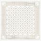 Preview: ekelund mitteldecke attebladrose 080 80x80 cm 55% bio-baumwolle 45% bio-leinen
