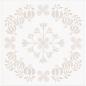 Preview: ekelund mitteldecke tischdecke elegans 80x80 55% bio-baumwolle 45% bio-leinen