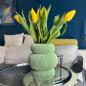 Preview: blumenvase halo 1 vase pistachio green Ø 19,5 x 20,5 cm by recozy+