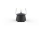 Preview: amaryllis 10 black sicheres tischfeuer, tenderflame kein bioethanol Ø 12 x 13,5 cm