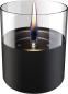 Preview: lilly 10 black sicheres tischfeuer tenderflame gift set Ø 10 x 11,5cm
