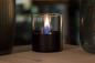 Preview: lilly 10 black sicheres tischfeuer tenderflame gift set Ø 10 x 11,5cm