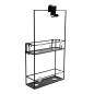Preview: cubiko shower caddy black shower organiser by umbra black 023461-040