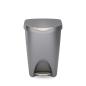 Preview: brim 50L tretmülleimer grey nickel by umbra 43 x 65 x 33 cm 1021550-1188