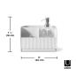 Preview: sling spülbecken caddy mit seifenspender organizer by umbra white 1019722-660
