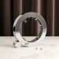 Preview: ferris schmuck organizer schmuckkästchen Ø 19x4cm metal chrome umbra 1022532-158