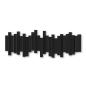 Preview: stäbchen garderobehaken kleiderhaken garderobe black 5 haken by umbra 318211-040