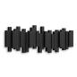 Preview: stäbchen garderobehaken kleiderhaken garderobe black 5 haken by umbra 318211-040