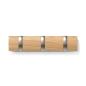 Preview: flip kleiderhaken garderobe by umbra natural 3 haken 318853-390 aufhänger