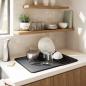Preview: udry drying mat geschirrständer umbra black abtropfständer 330720-040