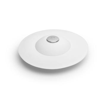 flex drain/hair catcher white by umbra 023464-660 badewannenstöpsel und haarsieb