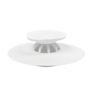 flex drain/hair catcher white by umbra 023464-660 badewannenstöpsel und haarsieb