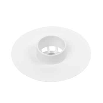 flex drain/hair catcher white by umbra 023464-660 badewannenstöpsel und haarsieb