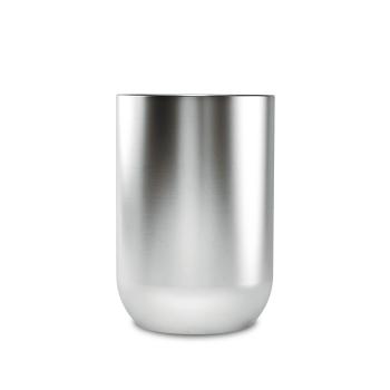 junip zahnputzbecher moderner mundbecher edelstahl umbra 1021301-591
