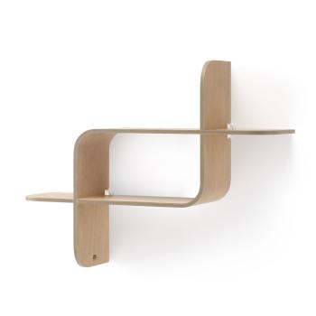 shelf montage wandregal schweberegal aus bugholz umbra natural 1017571-390