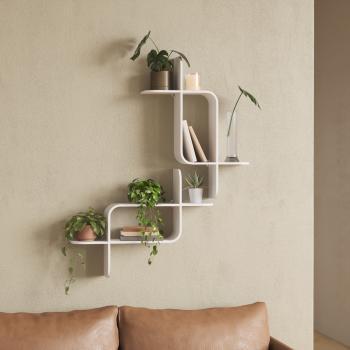 shelf montage wandregal schweberegal aus bugholz umbra white 1017571-660