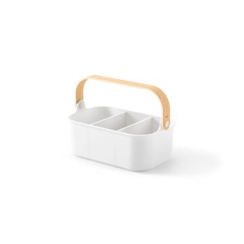 bellwood bin organizer entnehmbare trennwänden umbra white natural 1019941-668
